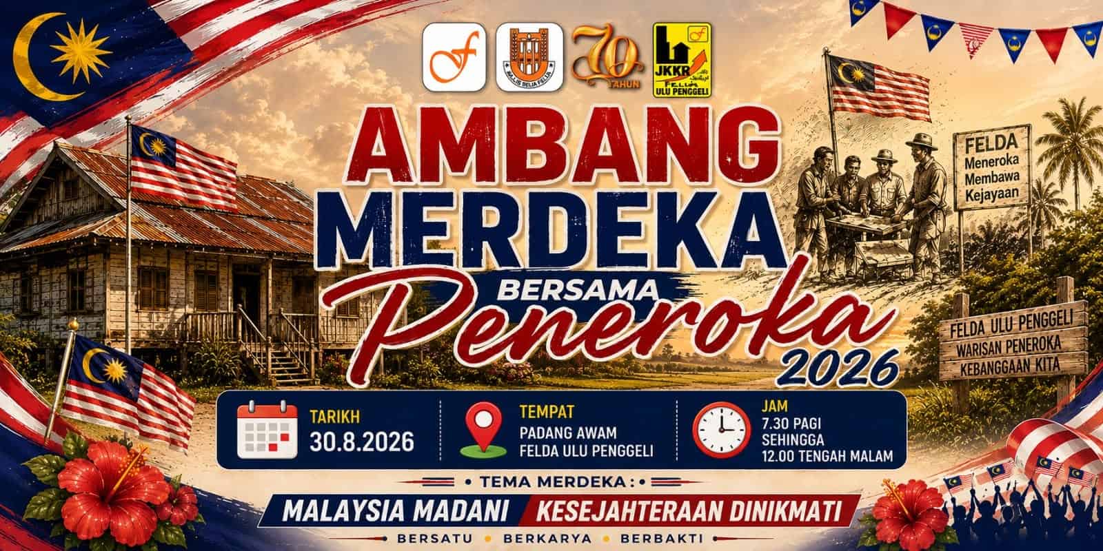 Tempat Sambut Ambang Merdeka 2026 Setiap Negeri, Jom Meriahkan!