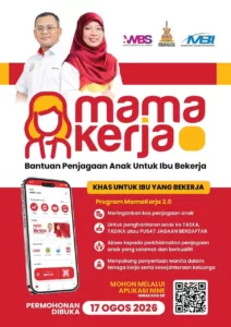 MamaKerja 2026: Ibu Bekerja Selangor Boleh Dapat RM1,000 6 MamaKerja