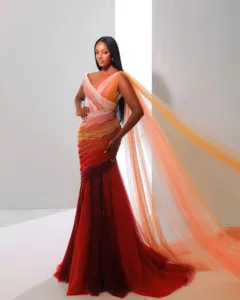 Unik! 7 Lapisan Bersalin C-Section Diterjemah Dalam Gaun Couture Miss World Uganda 3 bersalin c-section