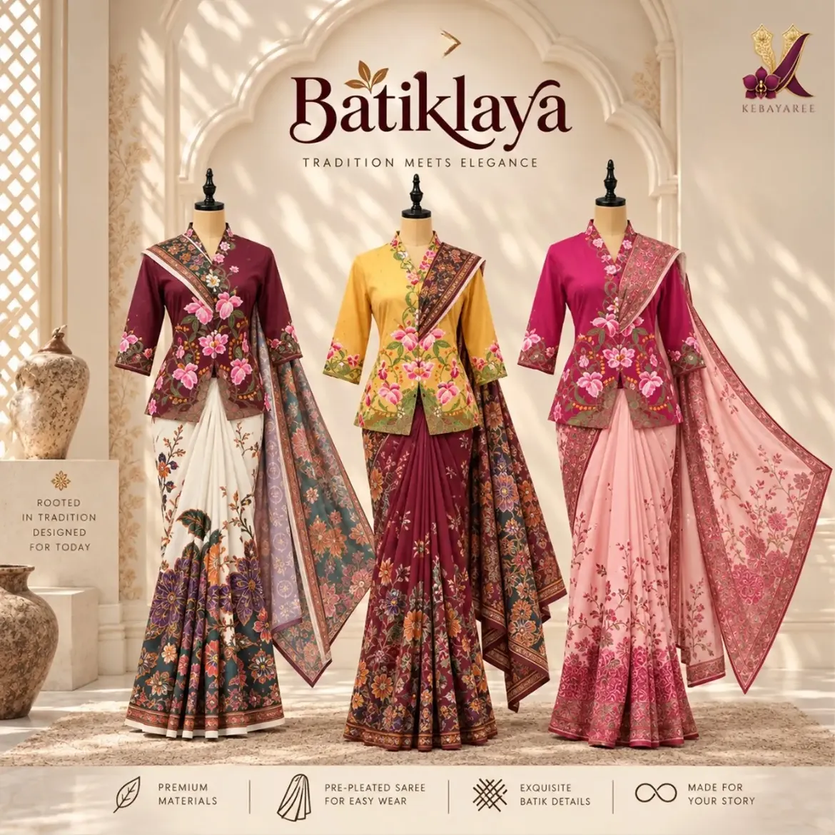 Kebayaree: Gabungan Kebaya Dan Saree Dalam Gaya Malaysia 3 Kebayaree