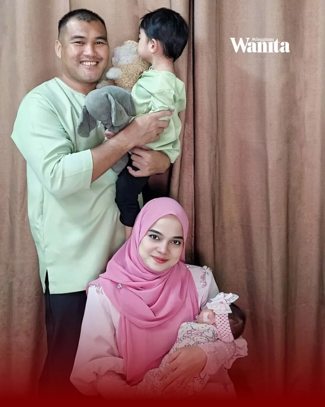 Anak Dilahirkan Klef Pada Wajah, Ibu Reda & Anggap Ujian Ini Satu Ladang Pahala