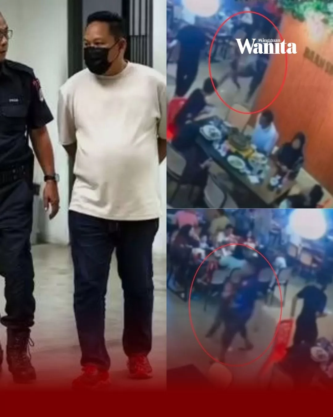 Anggota Tentera Didakwa Sepak Anak 5 tahun Di Restoran, Isteri Boleh Bertindak Jika Berlaku Depan Mata