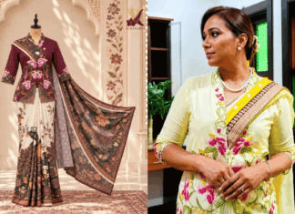 Kebayaree: Gabungan Kebaya Dan Saree Dalam Gaya Malaysia Kebayaree