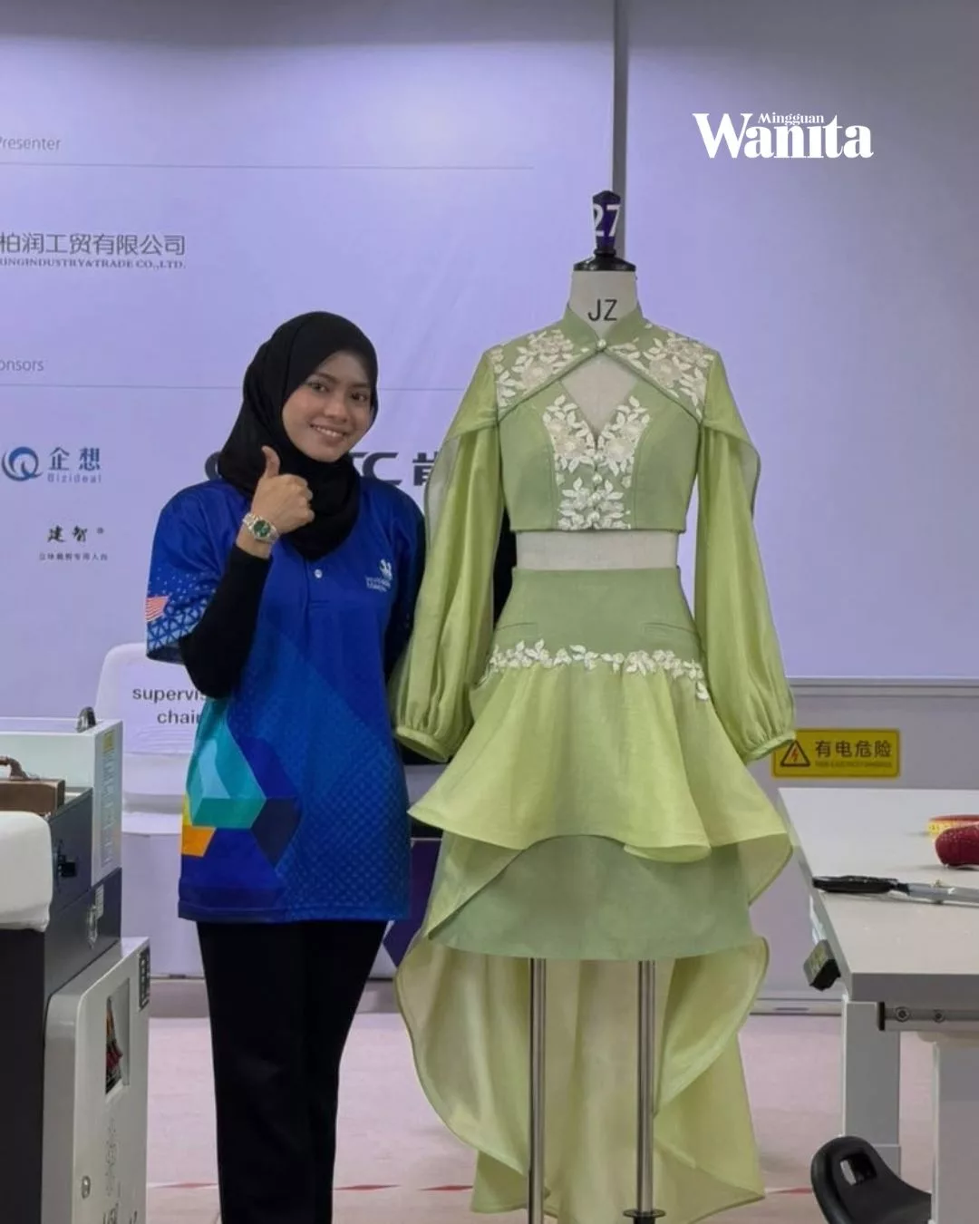 Nadratulliyana Harumkan Nama Malaysia, Raih Medal For Excellence Dalam Bidang Fashion Technology 3 Nadratulliyana Harumkan Nama Malaysia, Raih Medal For Excellence Dalam Bidang Fashion Technology