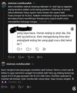 “Kenapa Perlu Wujud Naratif Salahkan Keluarga Mangsa?” – Pak Cik Saudara Adik Haira Bersuara 2 Adik Haira