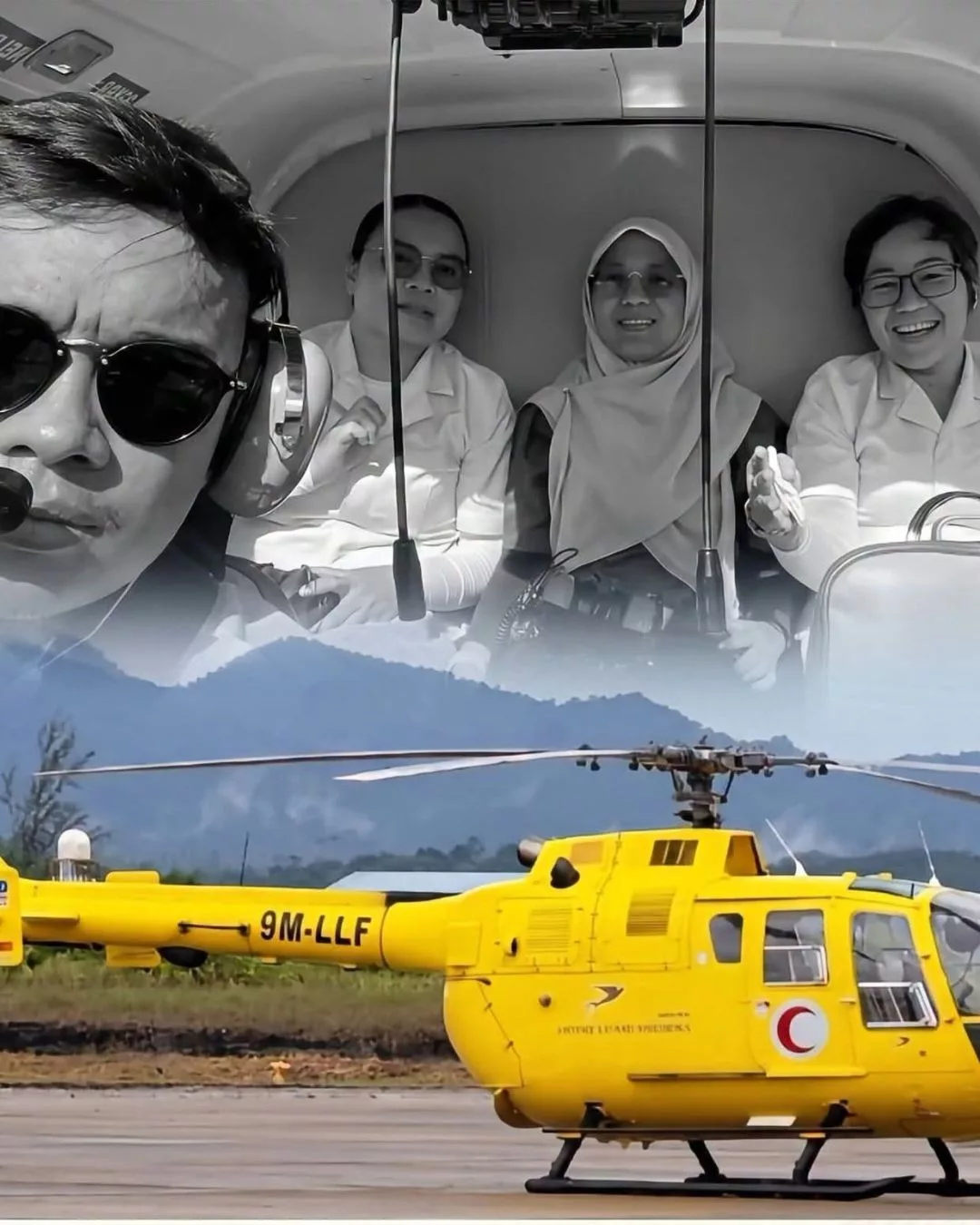 Nahas Helikopter Flying Doctor, Juruterbang Jelaskan Kenapa Mangsa Tak Boleh Lompat Guna Payung Terjun 8 Nahas Helikopter Flying Doctor