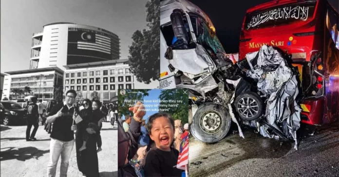 Tiga Beranak Maut Nahas LPT1 Tiga Beranak Maut Nahas LPT1