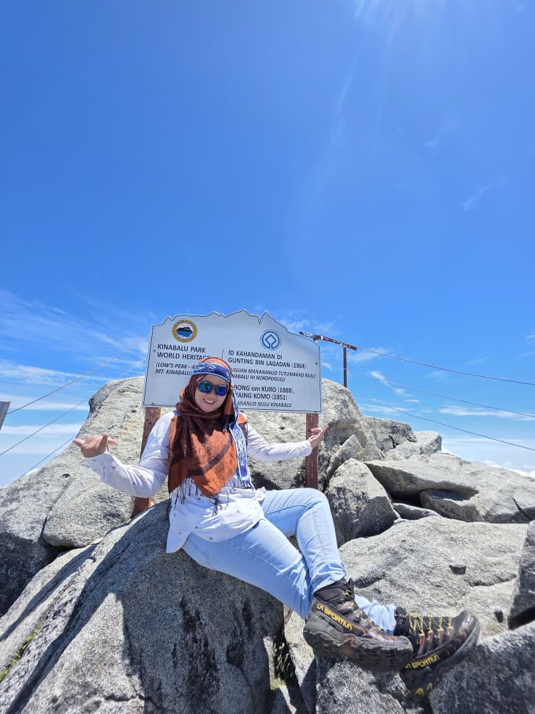 Amanda Omeychu Tawan Gunung Kinabalu Kali Ke 106, Injap Jantung Plastik Bukan Alasan 2 Gunung Kinabalu