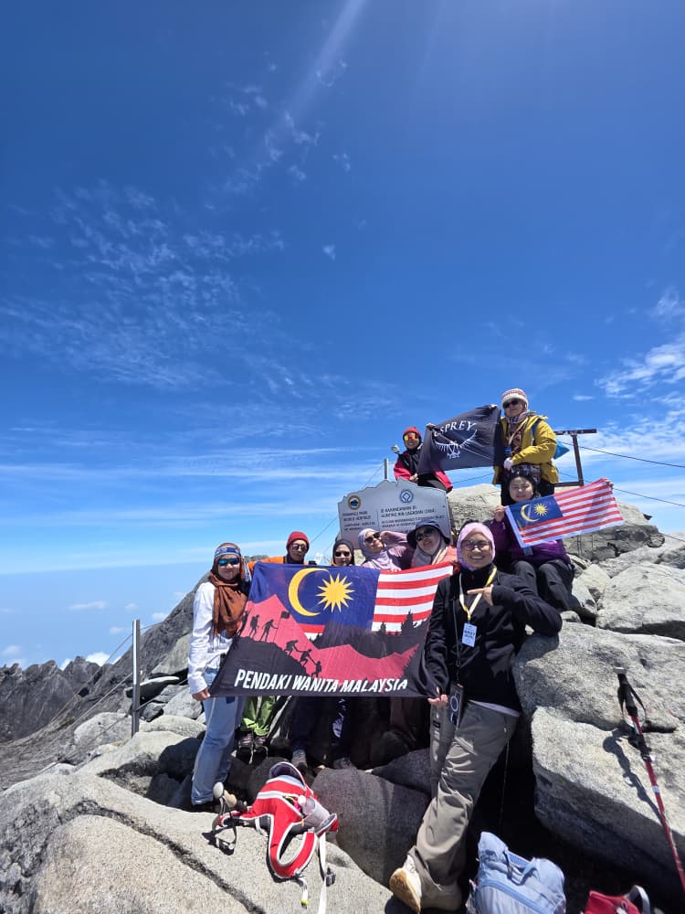 Amanda Omeychu Tawan Gunung Kinabalu Kali Ke 106, Injap Jantung Plastik Bukan Alasan 3 Gunung Kinabalu