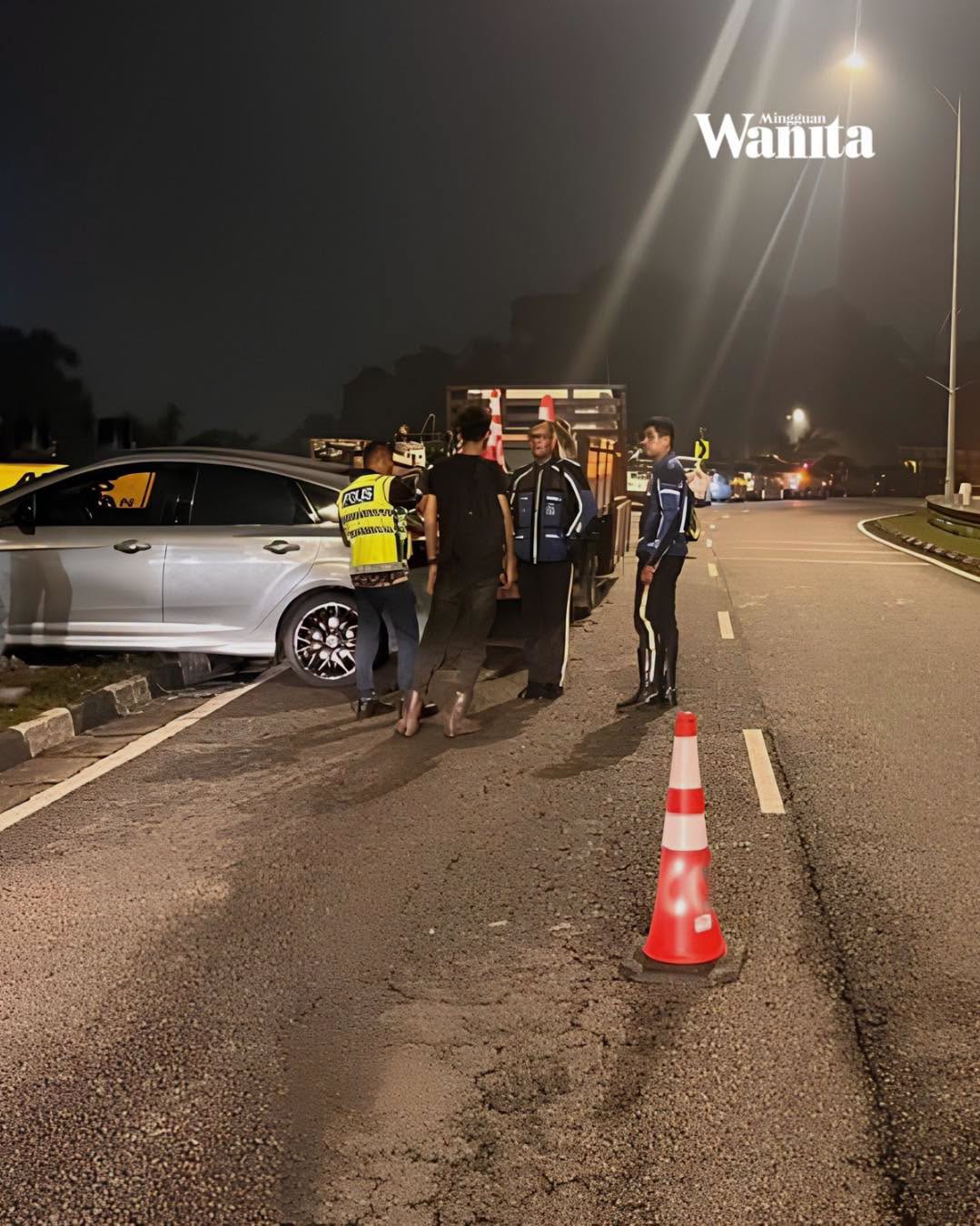 Isteri Tunggu Dalam Kereta, Suami Maut Dirempuh Pemandu Mabuk Ketika Kemas Peralatan Kerja