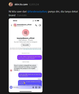 Wanita Ini Nak 'Let Go' Produk Yang Dibeli Lepas Tahu Ada Alkohol Dalam 'Skincare' 4 alkohol dalam skincare