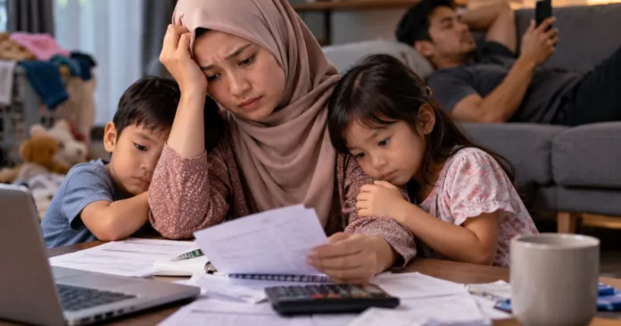isteri bertahan demi anak