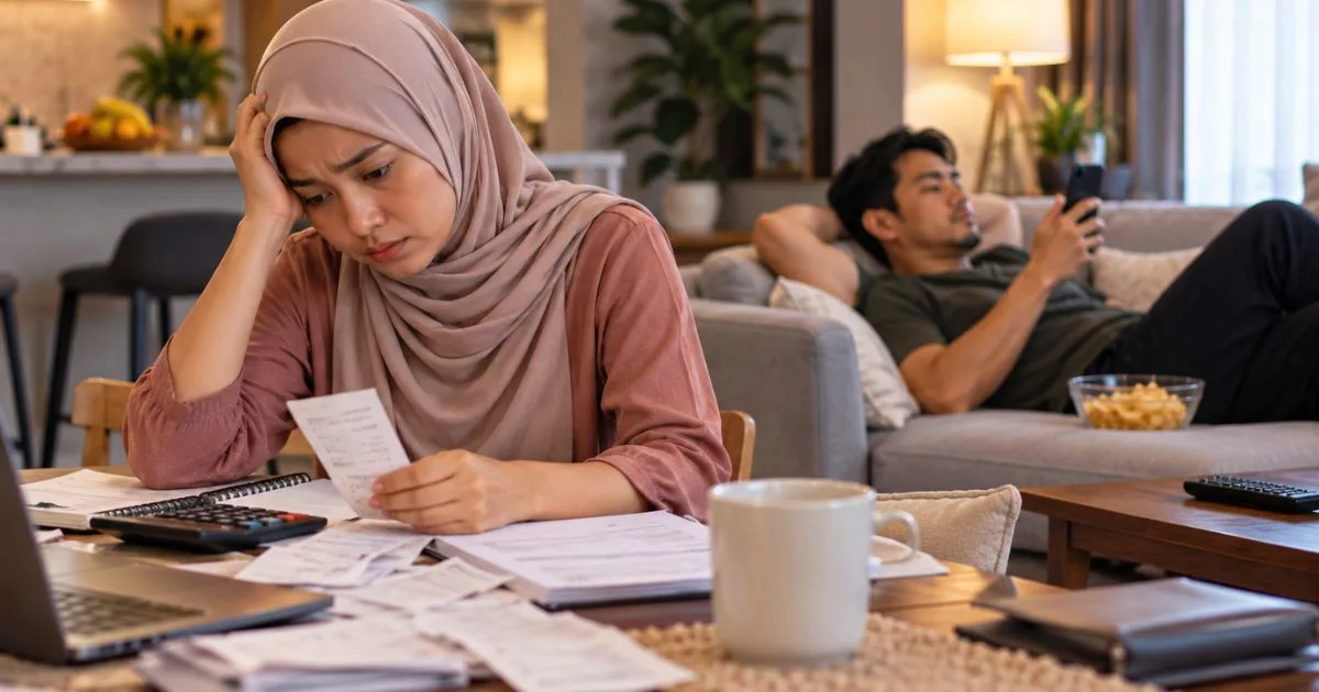 isteri bertahan demi anak