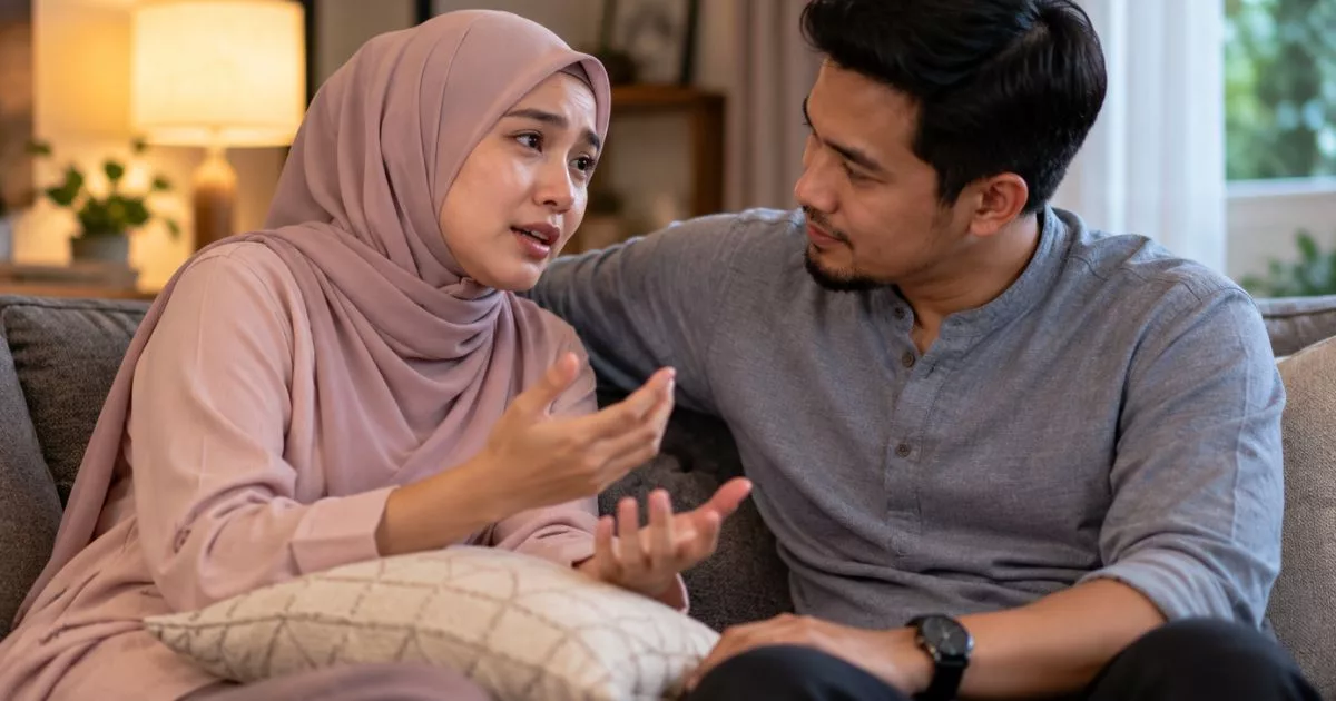 isteri meluah