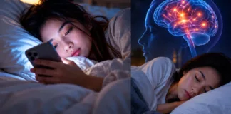 main telefon sebelum tidur